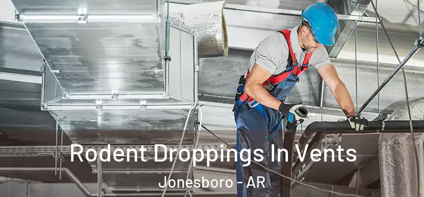 Rodent Droppings In Vents Jonesboro - AR